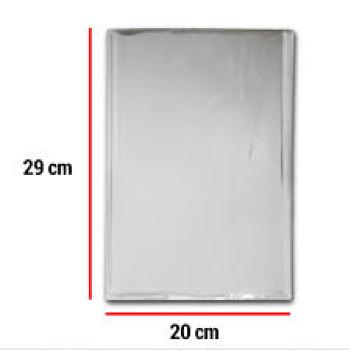 Saco Transparente 20x29 com 50 unidades Incolor Kaz