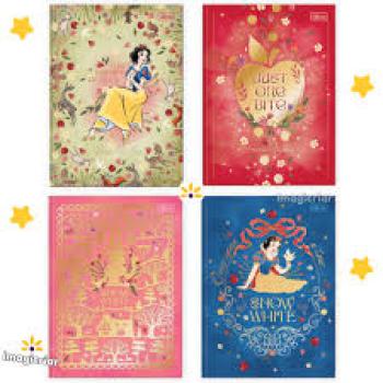 Caderno Brochura CD Colegial Branca de Neve160 fls - Tilibra