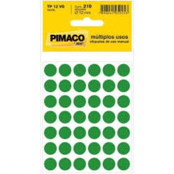 Etiqueta Pimaco  Ouro Manual com 210 Etiquetas -