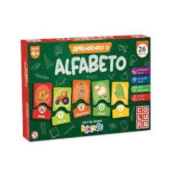 Aprendendo Alfabeto Coluna com 26 Peças -Idade  4+ IBB Brasil