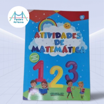 Caderno de Atividade de Matemática Grampeado 16 F 10 Pimpolos -Animativa