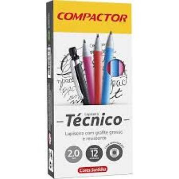 Lapiseira 2.0 Tenico 2.0 com Apontador - Compactor  - Avulsa