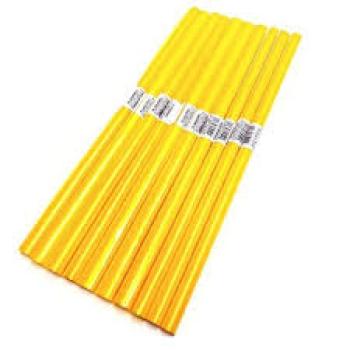 Plástico Para Encapar  Amarelo Liso - 2mx45cm- Goldplas - Avulso