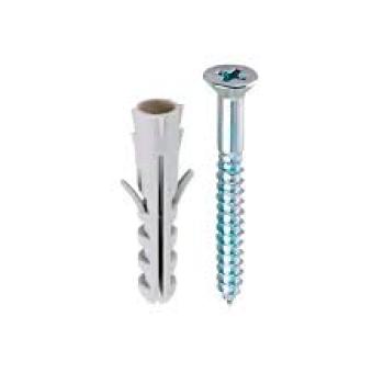 Encartelado Kit com 3 Buchas 10' com 3 Parafusos 50mm