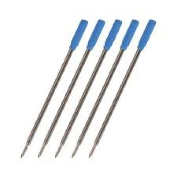 Carga Refil Esferográfica Azul e Preta  Ponta Média - Importado