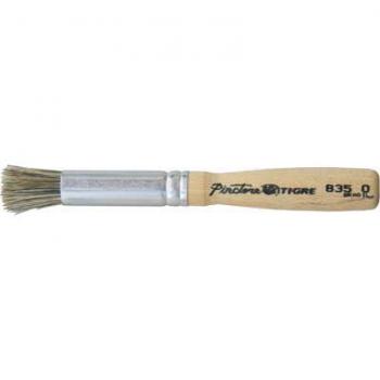 Pincel Redondo Broxinha Tigre PT 1 UN Nr 2/0 -**