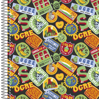 Caderno Universitário 1M CD 80 Fls Deamworks - Animativa