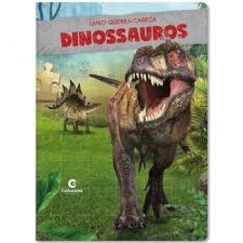 Livro de Histórias e Quebra Cabeça Dinossauros - Culturama