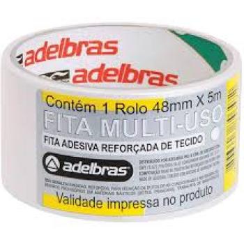 Fita Silver Tape Multiuso 50X5 Branca - Aldebrás