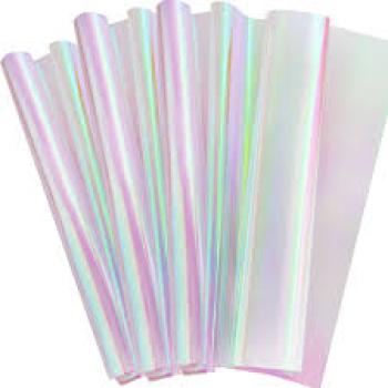 Papel Celofane Transparente 80x100  com 50 unidades