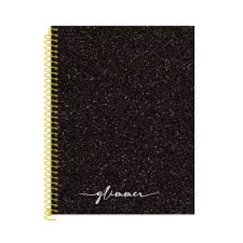 Caderno Anotações CD Espiral 80fls Glimmer - Animativa