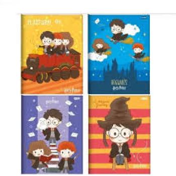 Caderno Brochura Universitário Capa Dura 96 Folhas Harry Potter Jandaia