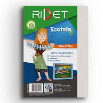 Eco Tela - Tela para Pintura  29X20cm Ridet