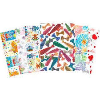 Saco para Presente Estampas Sortidas 25X35CM