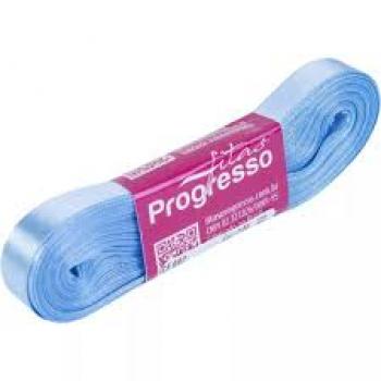 Fita de Cetim 10mm 10m  - Azul BebeFitas Progresso
