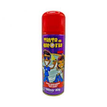 Tinta Spray para o Cabelo 150ml vermelho