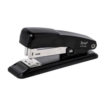 Grampeador BRW 11,5cm para 20 fls Preto