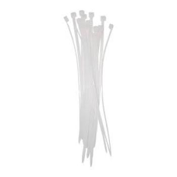 Abraçadeira de Nylon 100 Peças 2,5x100mm Branco
