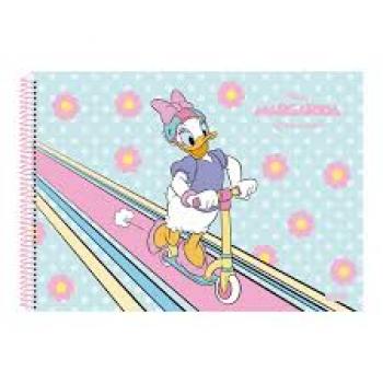 Caderno e Cartografia  1/1 Cd Espiral Margarida - Valor por Unidade