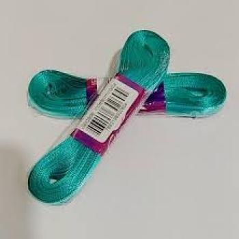 Fita de Cetim Tecida 10mx10mm Verde Jade - Cinderela*