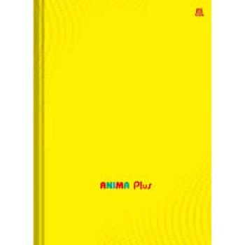 Caderno Brochura  1/1 CD 96F Anima Plus Amarelo - Animativa