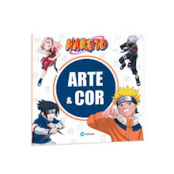 Livro Arte e Cor, Naruto, Culturama - PT 1 UN