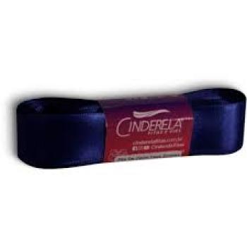 Fita de Cetim 22 mm x 10 m Marinho - Cinderela