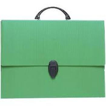 Maleta Poliondas 4cm Verde 280x45x380mm  - Kaz