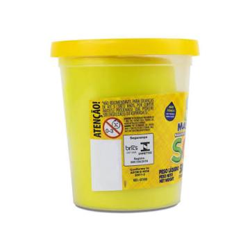 Massa de Modelar Soft 500G Amarela Acrilex
