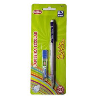 Lapiseira Escolar Bitz Colors 0.7MM Com 1 Tubo De Grafite