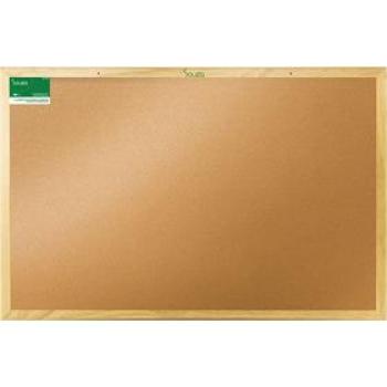 Quadro de Aviso com Moldura em Madeira Cortiça Standard 60 cm x 40 cm - Souza