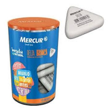 Borracha (branca) Delta Triangular Branca - Mercur