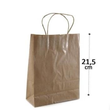Sacola Kraft 21,5x17,5
