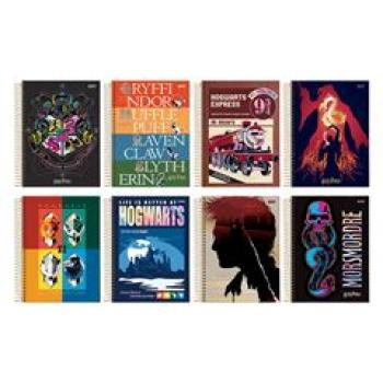 Caderno 1/4 CD 96 Fls Harry Potter - Jandaia