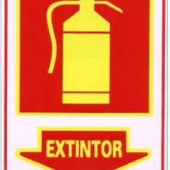 Placa de Sinalização  30X20 Extintor