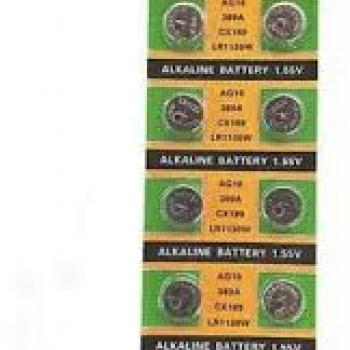 Bateria Ag-10-389A Cx189 LR119W - TMI - Valor por Unidade