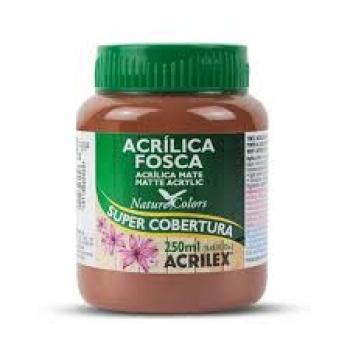 Tinta Acrílica Fosca Marrom 250ml - Acrilex