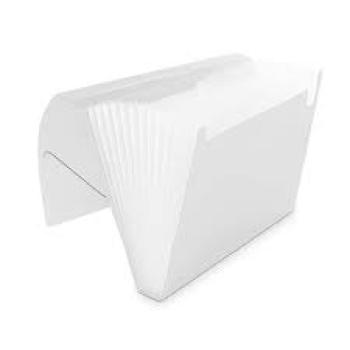 Pasta Sanfonada A4 31 Divisórias PP ACP on Line Cristal 325x250x55mm