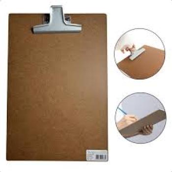 Prancheta HDF OF 23x34 Prendedor Metal - Marca Souza