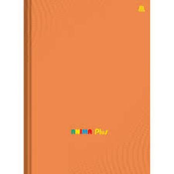 Caderno Brochura  1/1 CD 96F Anima Plus Laranja - Animativa