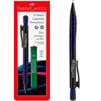 Lapiseira Z-Pencil Mix Cores Sortidas 0.5mm + 1 Tubo de Grafite Faber-Castell - BT 1 UN