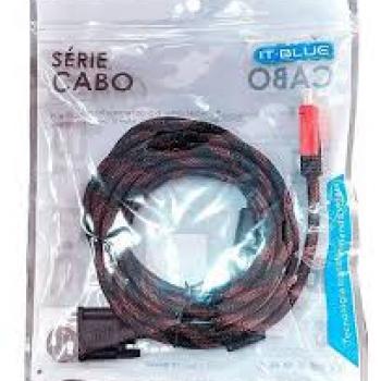 Cabo VGA + HDMI LE 6619 3 metros - LE 6619 - It Blue