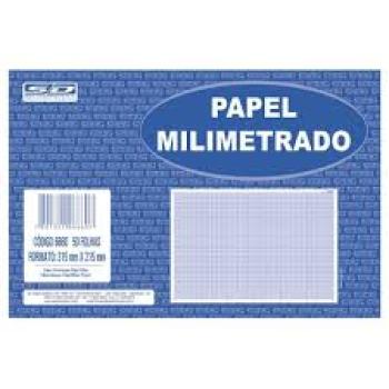 Papel Milímetrado 50f 215x315 - Animativa