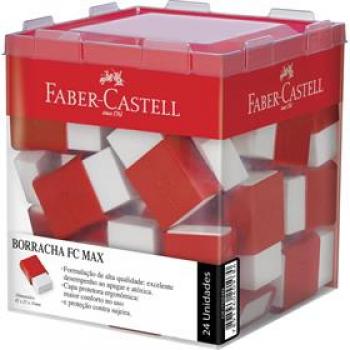 Borracha Branca Tons Pastel FC Max (Sortido) - Faber-CastelL - Avulsa