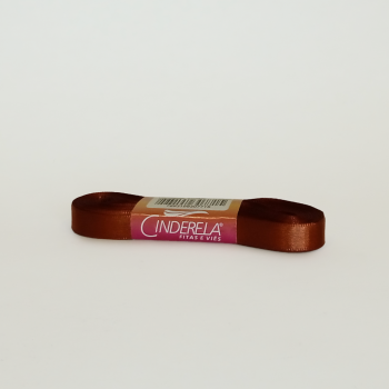 Fita de Cetim Tecida 10mx10mm  Telha -Cinderela*