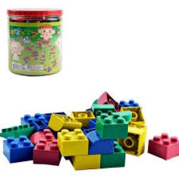 Blocos de Montar Animal Clan Blocks 50 Peças - Ever Gren