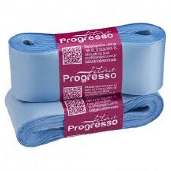 Fita de Cetim 38MM 10M Prata Cor 084 - Progresso - Valor por Unidade