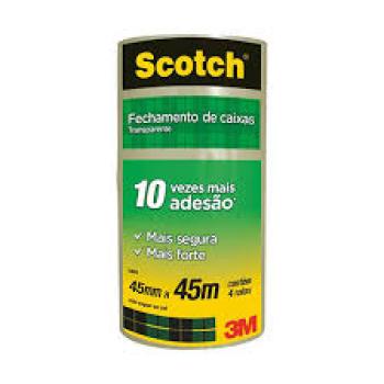 Fita Embalagem 45X45 Cristal  PP. 5802