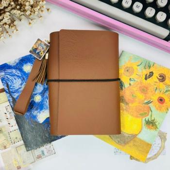 Caderno com Capa de Tecido com 2 Cadernetas Pontilhadas Van Gogh- Uyuni