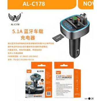 Transmissor Bluetooth Com Carregador AL-C178